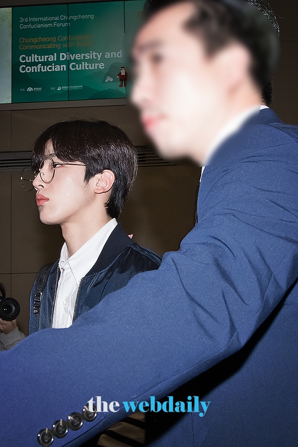 X1(엑스원) 김요한, 인천국제공항 입국 현장