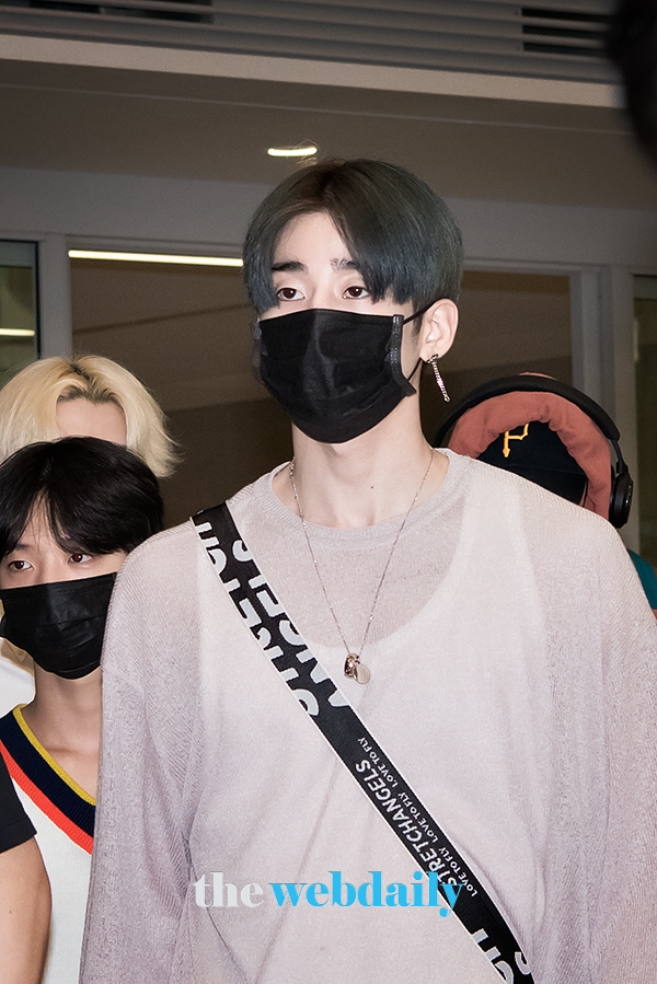 X1(엑스원) 한승우, 인천국제공항 입국 현장