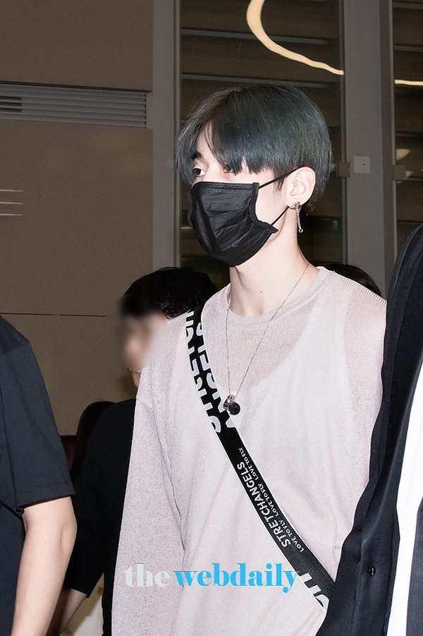 X1(엑스원) 한승우, 인천국제공항 입국 현장