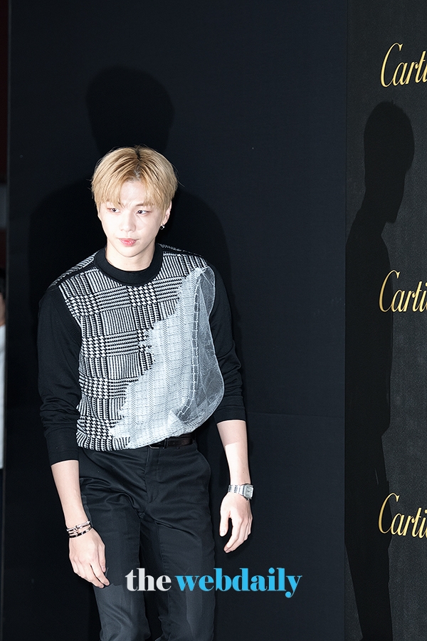 강다니엘, 까르띠에 '저스트 앵 끌루' 파티 현장