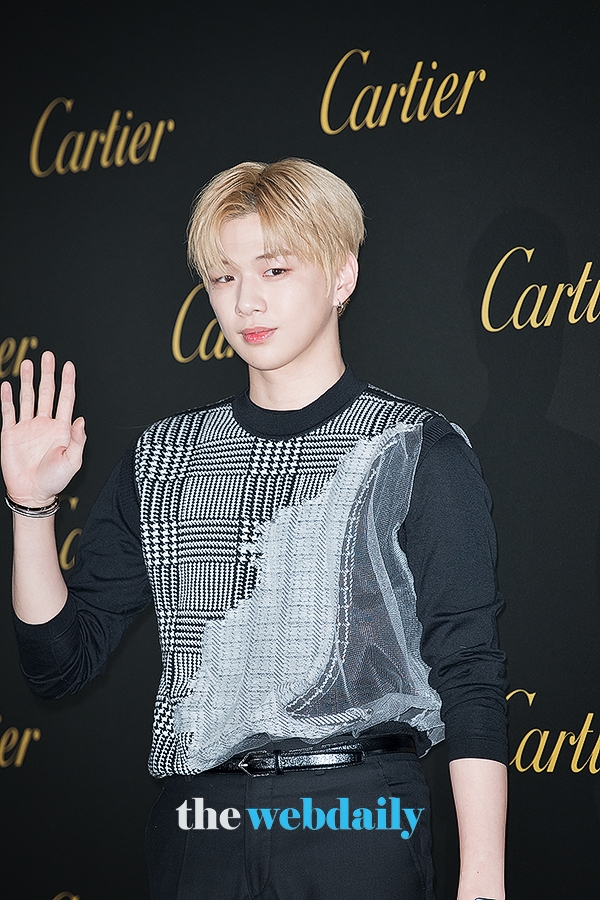 강다니엘, 까르띠에 '저스트 앵 끌루' 파티 현장