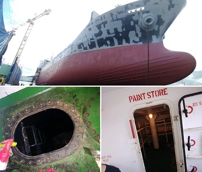 안전사고현장.(사진제공=부산경찰청)