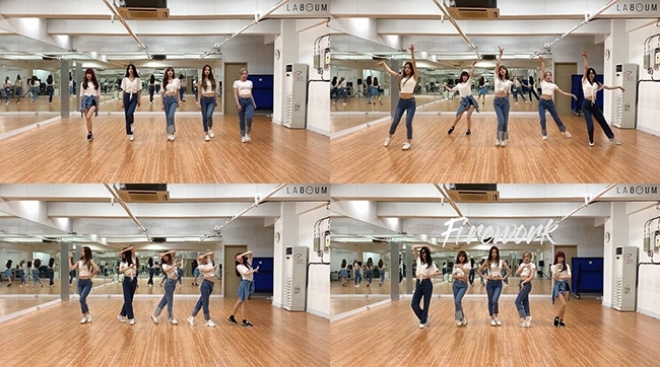 라붐, 신곡 'Firework' 댄스 퍼포먼스 영상 깜짝 공개