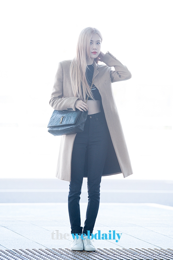 BLACKPINK(블랙핑크) 로제, 인천국제공항 출국 현장
