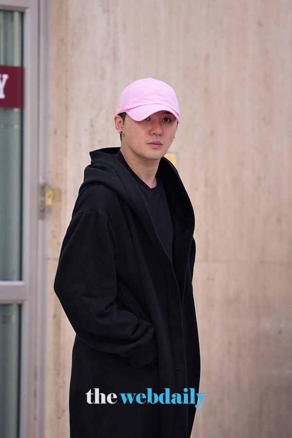 김준수, 김포국제공항 입국 현장