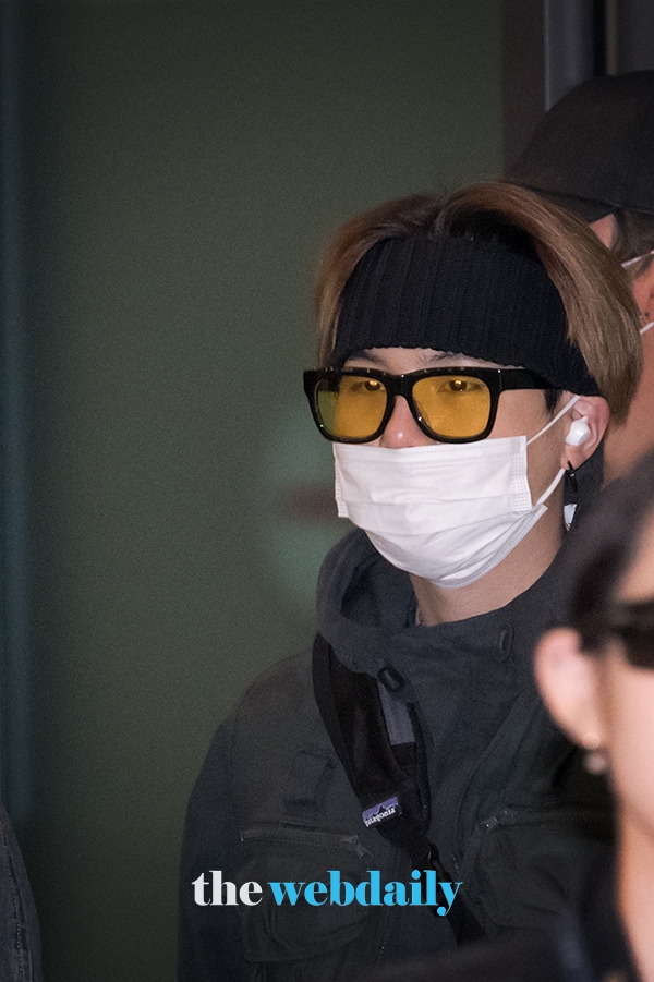 방탄소년단(BTS) 슈가, 인천국제공항 입국 현장