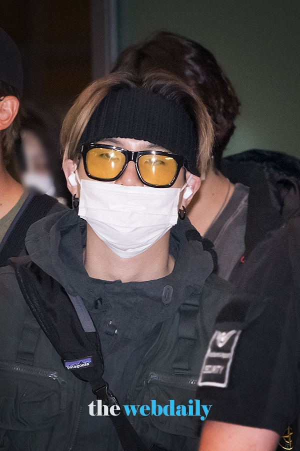 방탄소년단(BTS) 슈가, 인천국제공항 입국 현장