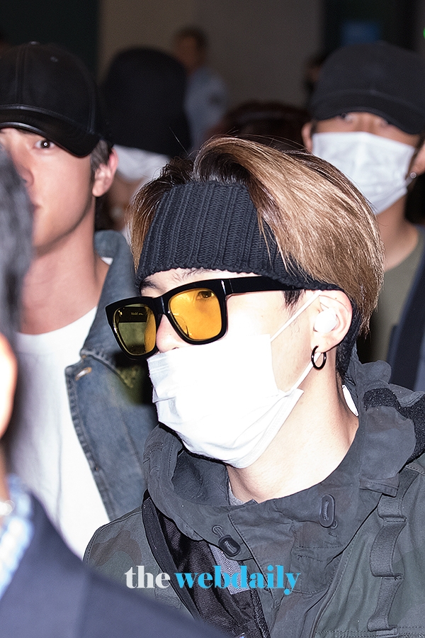 방탄소년단(BTS) 슈가, 인천국제공항 입국 현장