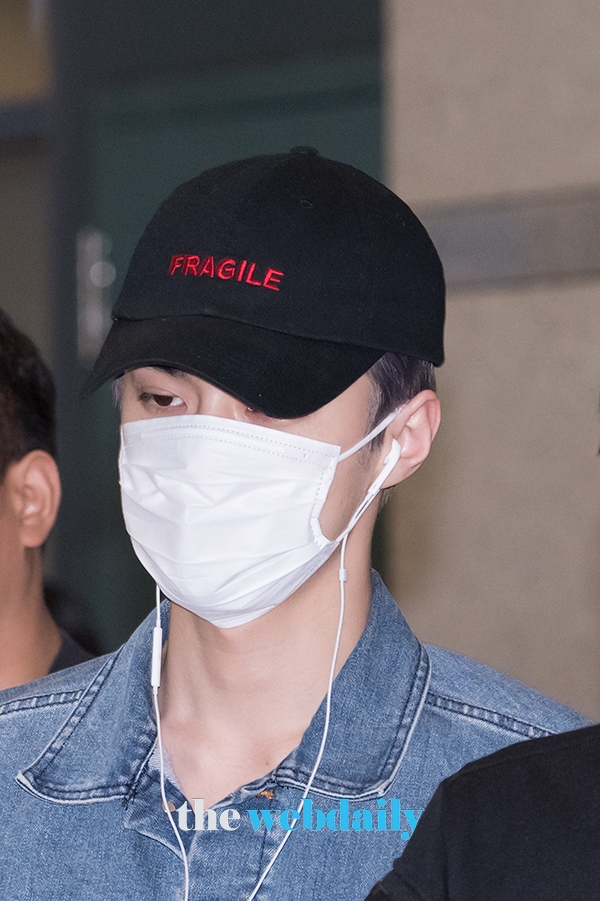 엑소(EXO) 세훈, 인천국제공항 입국 현장