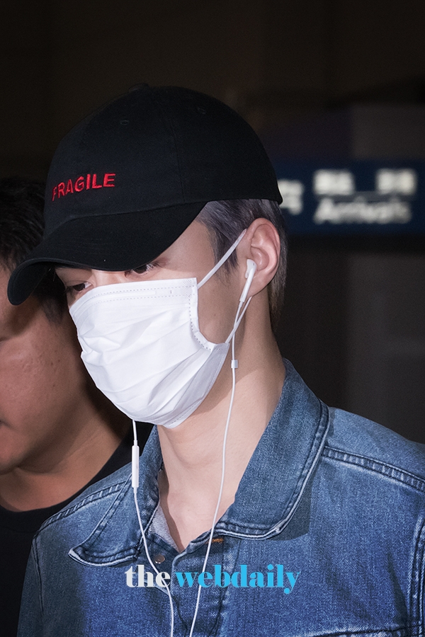 엑소(EXO) 세훈, 인천국제공항 입국 현장