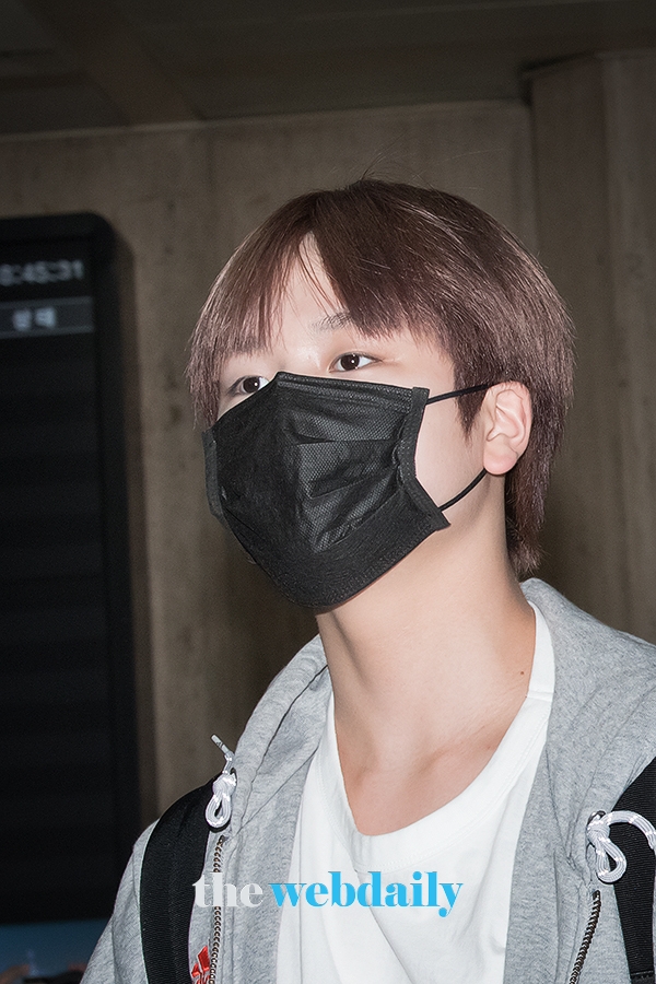 X1(엑스원) 남도현, 김포국제공항 입국 현장