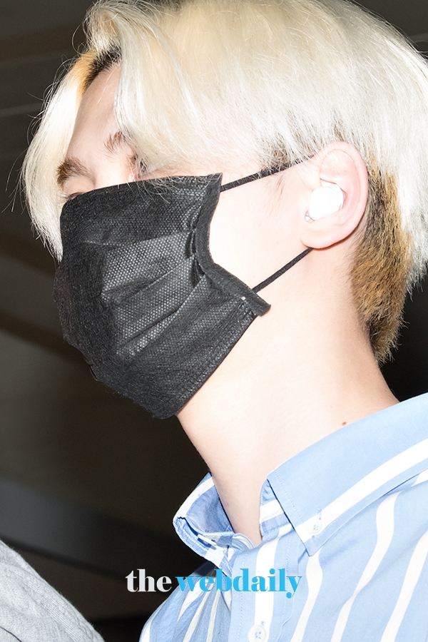X1(엑스원) 강민희, 김포국제공항 입국 현장