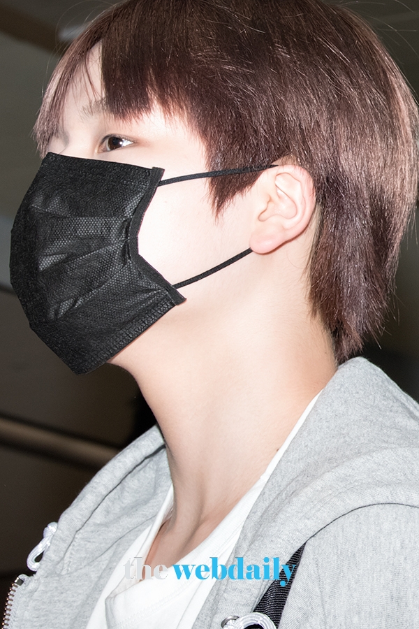 X1(엑스원) 남도현, 김포국제공항 입국 현장