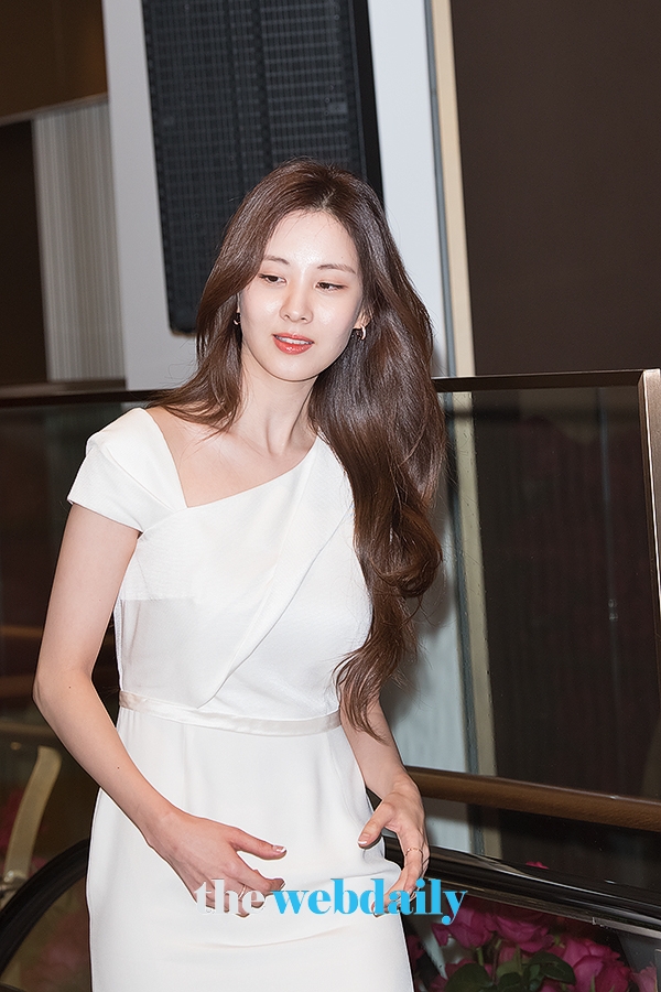 서현, '랑콤' 포토월 행사 현장