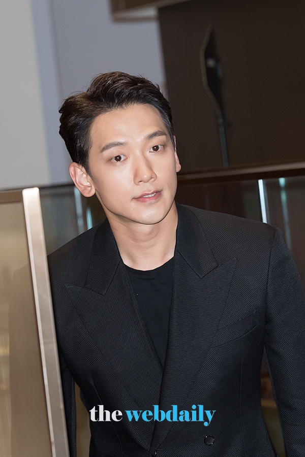 정지훈, '랑콤' 포토월 행사 현장