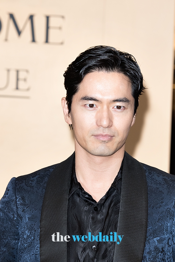 이진욱, '랑콤' 포토월 행사 현장