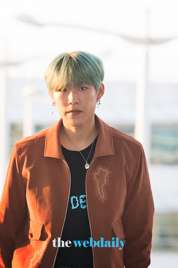 AB6IX 박우진, 인천국제공항 출국 현장