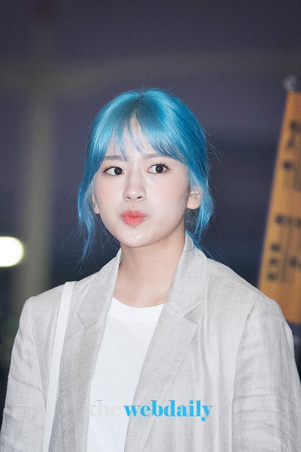 아이즈원(IZONE) 안유진, 인천국제공항 출국 현장