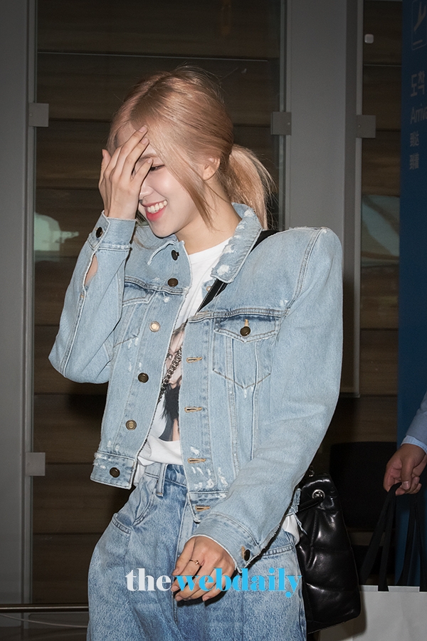 BLACKPINK(블랙핑크) 로제, 인천국제공항 입국 현장