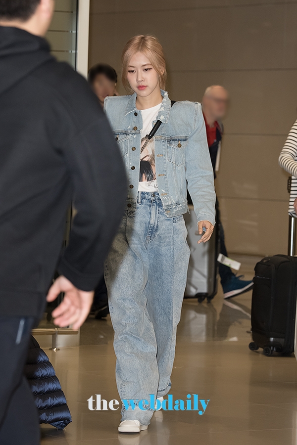 BLACKPINK(블랙핑크) 로제, 인천국제공항 입국 현장