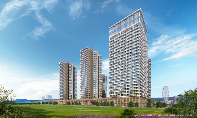 오시리아 스위첸 마티에 투시도.(사진=KCC건설)