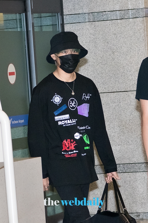 AB6IX 박우진, 인천국제공항 입국 현장