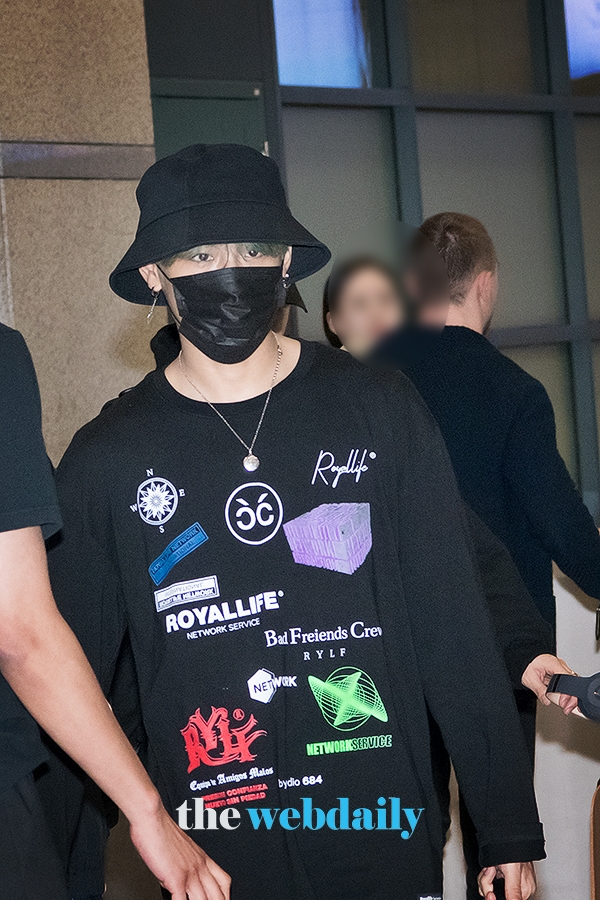 AB6IX 박우진, 인천국제공항 입국 현장