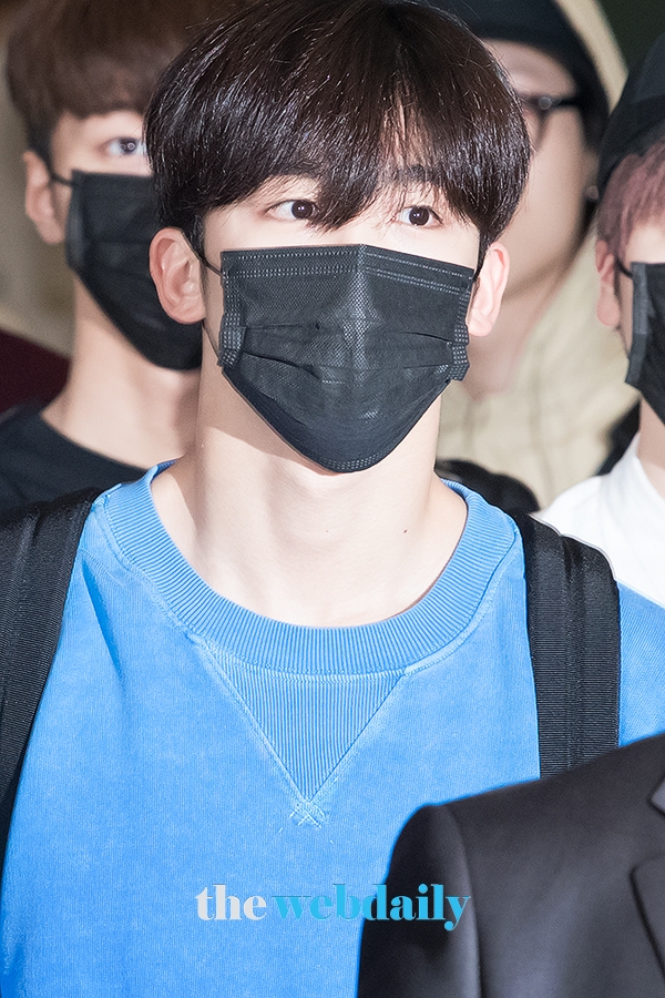 X1(엑스원) 김요한, 인천국제공항 입국 현장