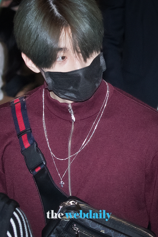 X1(엑스원) 한승우, 인천국제공항 입국 현장