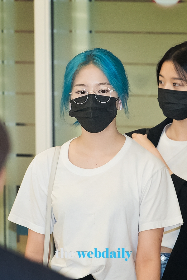 아이즈원(IZONE) 안유진, 인천국제공항 입국 현장