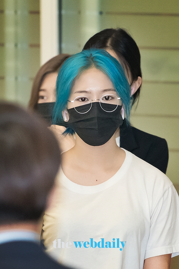 아이즈원(IZONE) 안유진, 인천국제공항 입국 현장