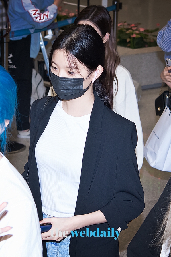 아이즈원(IZONE) 장원영, 인천국제공항 입국 현장