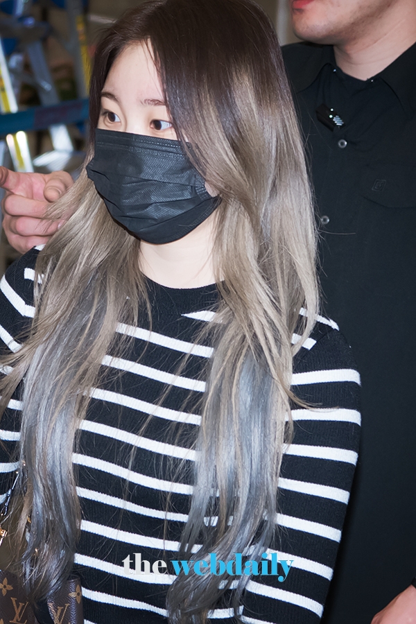 아이즈원(IZONE) 이채연, 인천국제공항 입국 현장