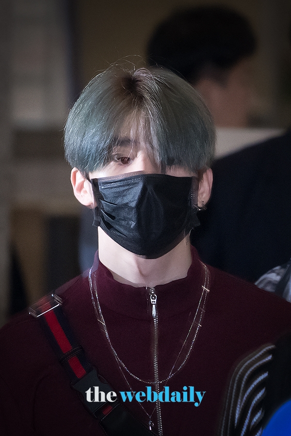 X1(엑스원) 한승우, 인천국제공항 입국 현장