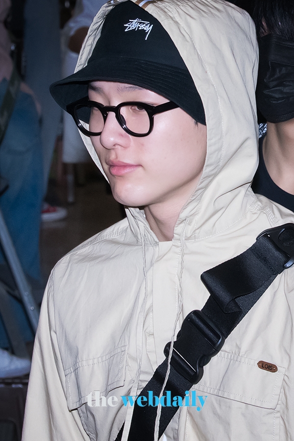 X1(엑스원) 조승연, 인천국제공항 입국 현장