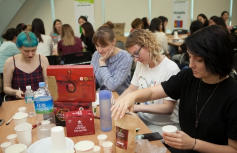 글로벌 서포터즈 품평회 행사 사진. 사진=aT