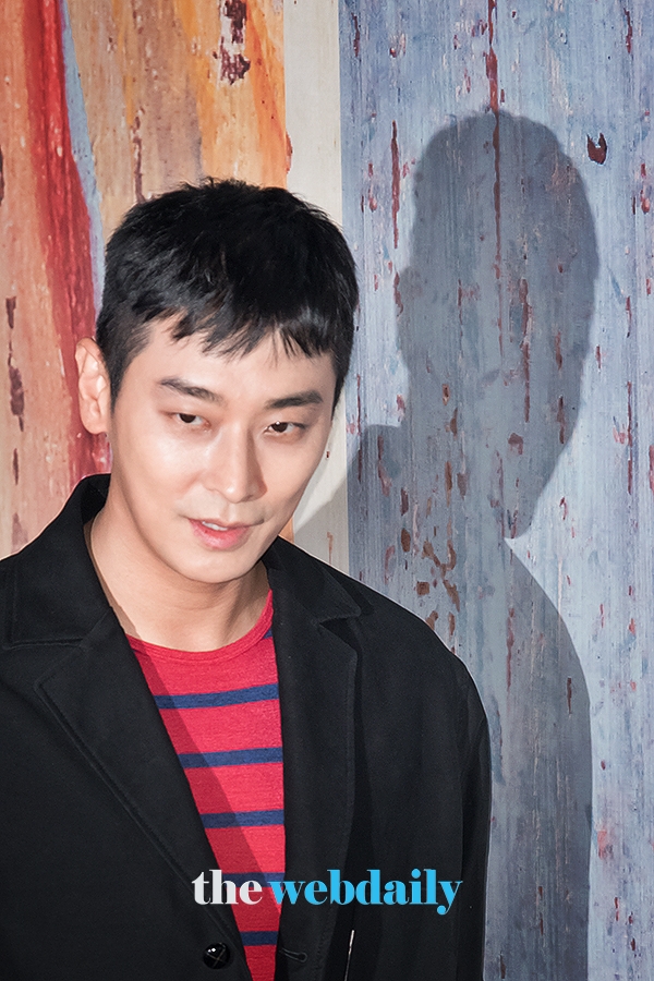 주지훈, 구찌 포토월 행사 현장