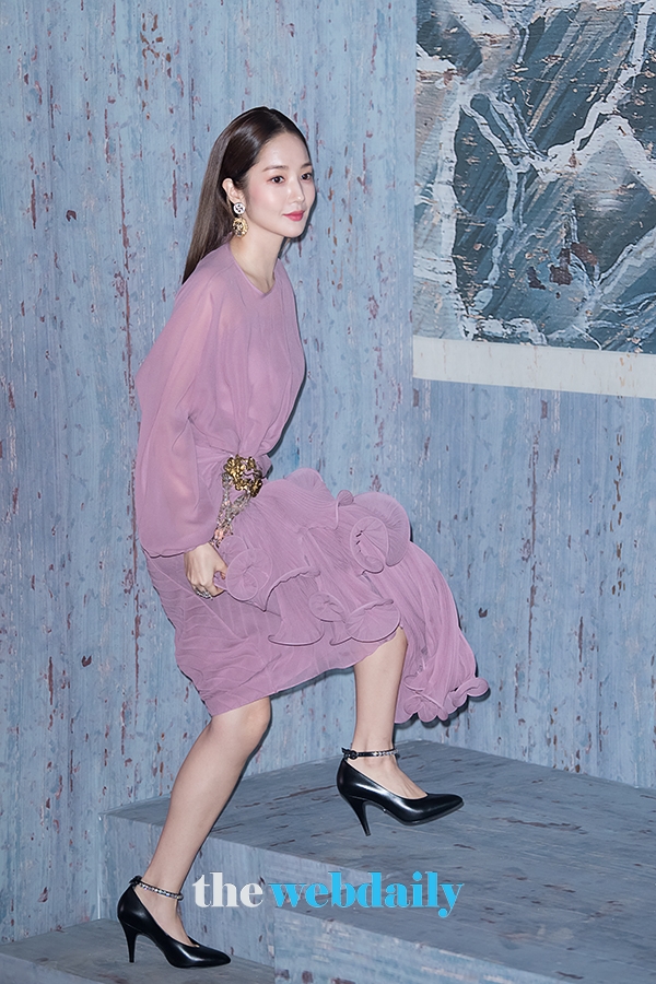 박민영, 구찌 포토월 행사 현장