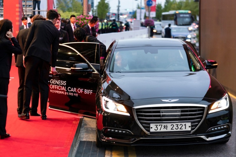 제네시스, 제24회 부산국제영화제 의전 지원