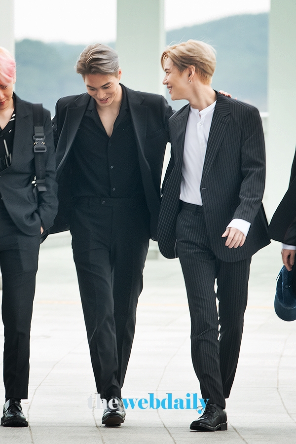 SuperM(슈퍼엠) 카이-태민, 인천국제공항 출국 현장