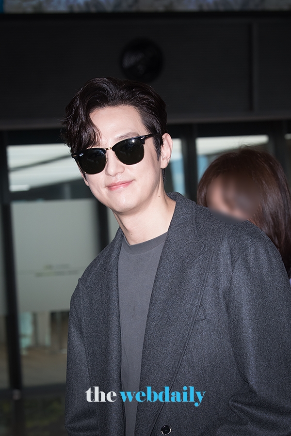 권율, 김포국제공항 국내선 출발 현장