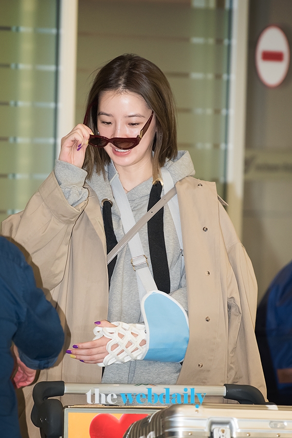 아이린, 인천국제공항 입국 현장