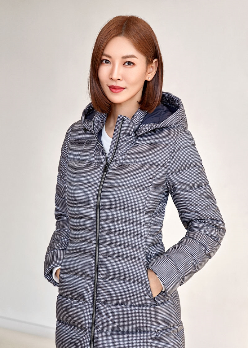 김소연 퀼팅다운.(사진=한성에프아이)