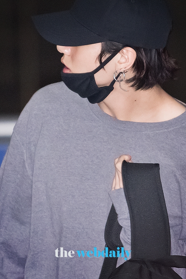 방탄소년단(BTS) 정국, 인천국제공항 출국 현장