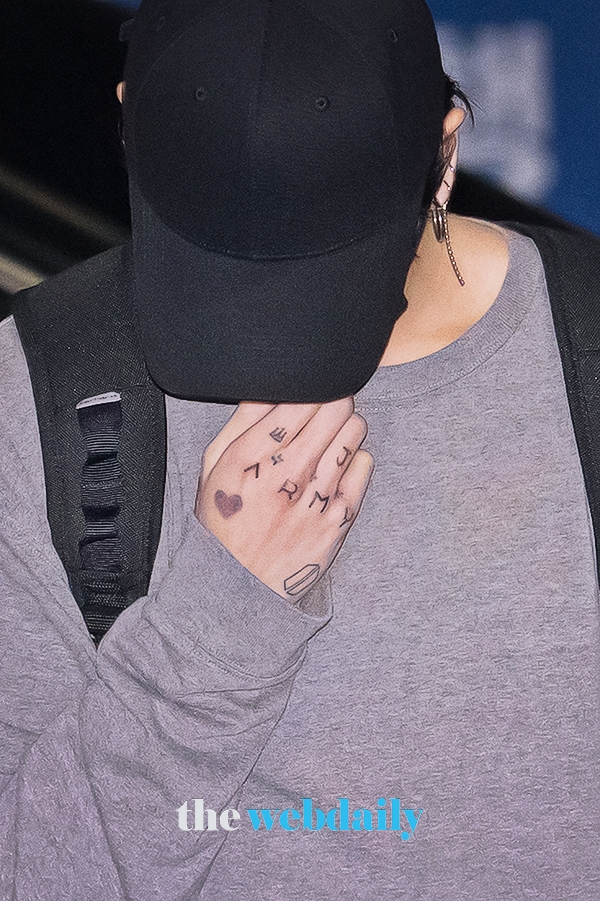 방탄소년단(BTS) 정국, 인천국제공항 출국 현장
