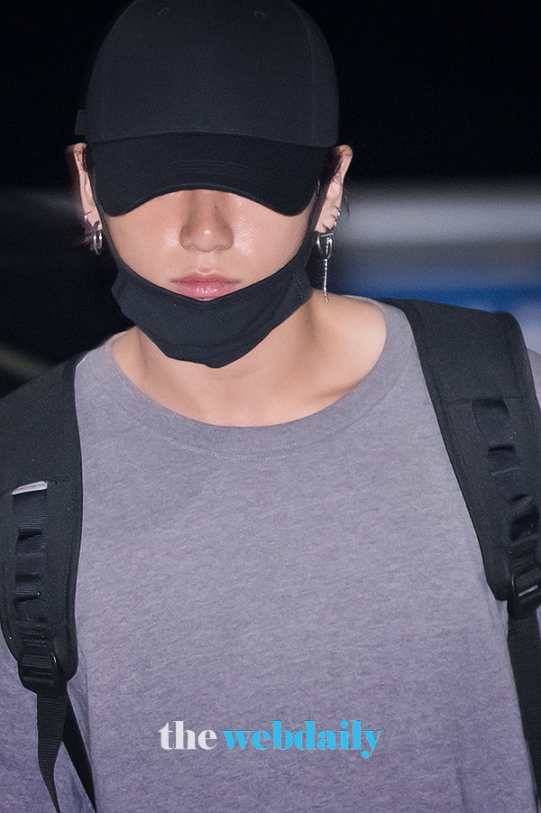 방탄소년단(BTS) 정국, 인천국제공항 출국 현장