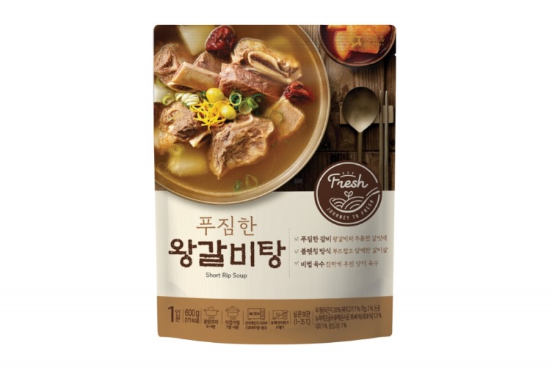 아워홈, 간편식 신제품 ‘푸짐한 왕갈비탕’ 출시