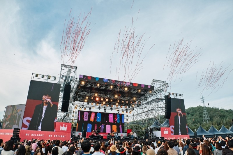 할리스커피, 커피와 음악으로 하나된 ‘2019 할리스커피페스티벌 진행