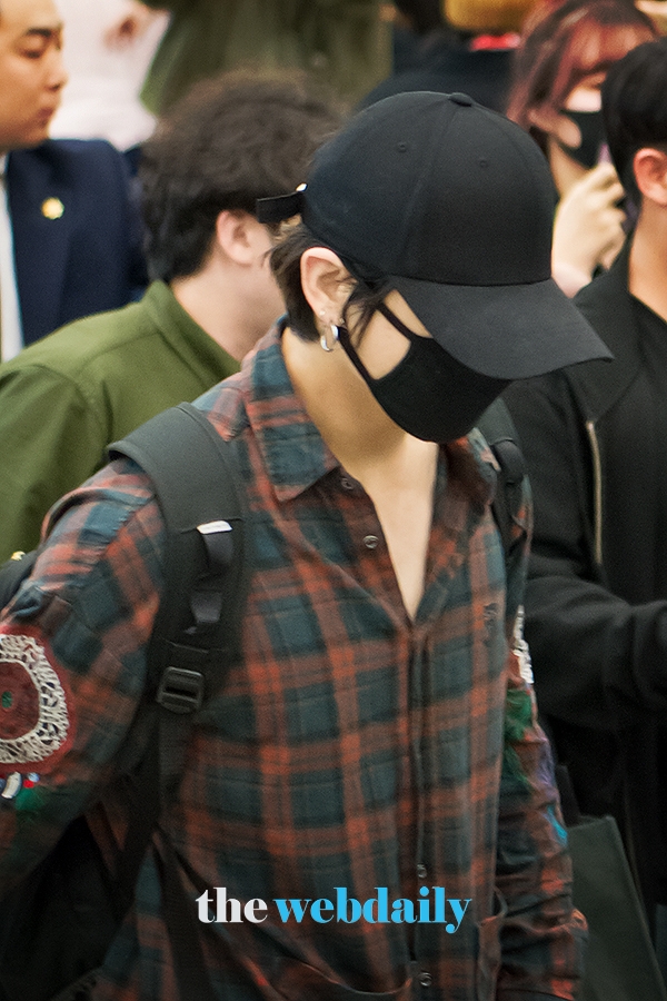 방탄소년단(BTS) 정국, 인천국제공항 입국 현장