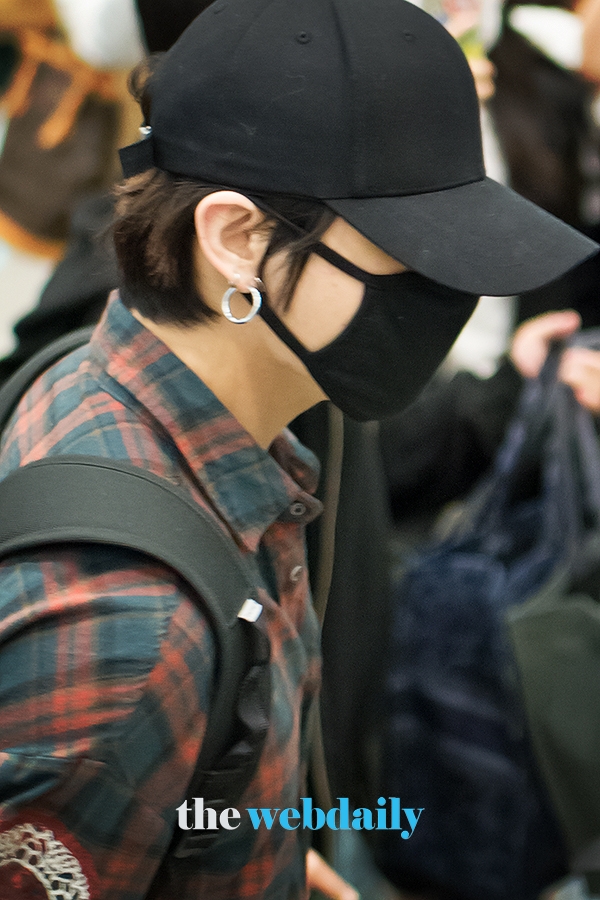 방탄소년단(BTS) 정국, 인천국제공항 입국 현장